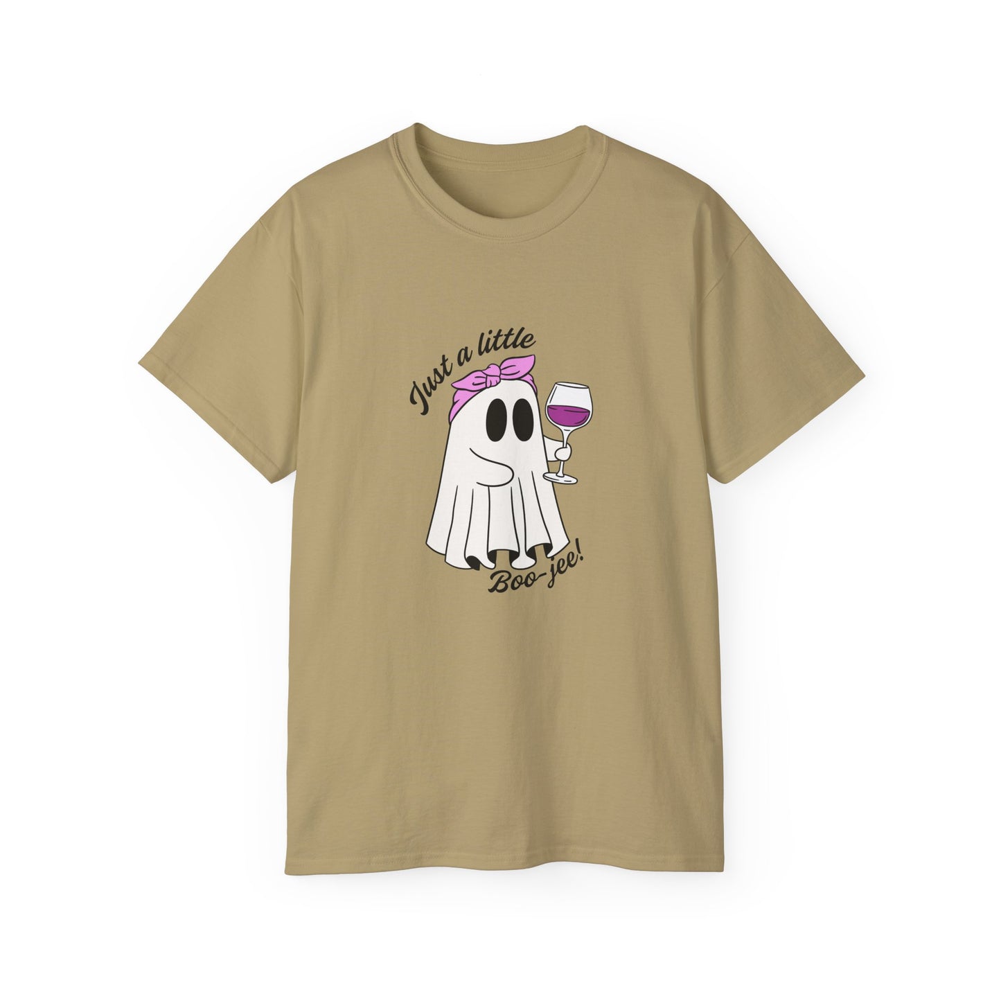 Whimsical Ghost Wine Tee