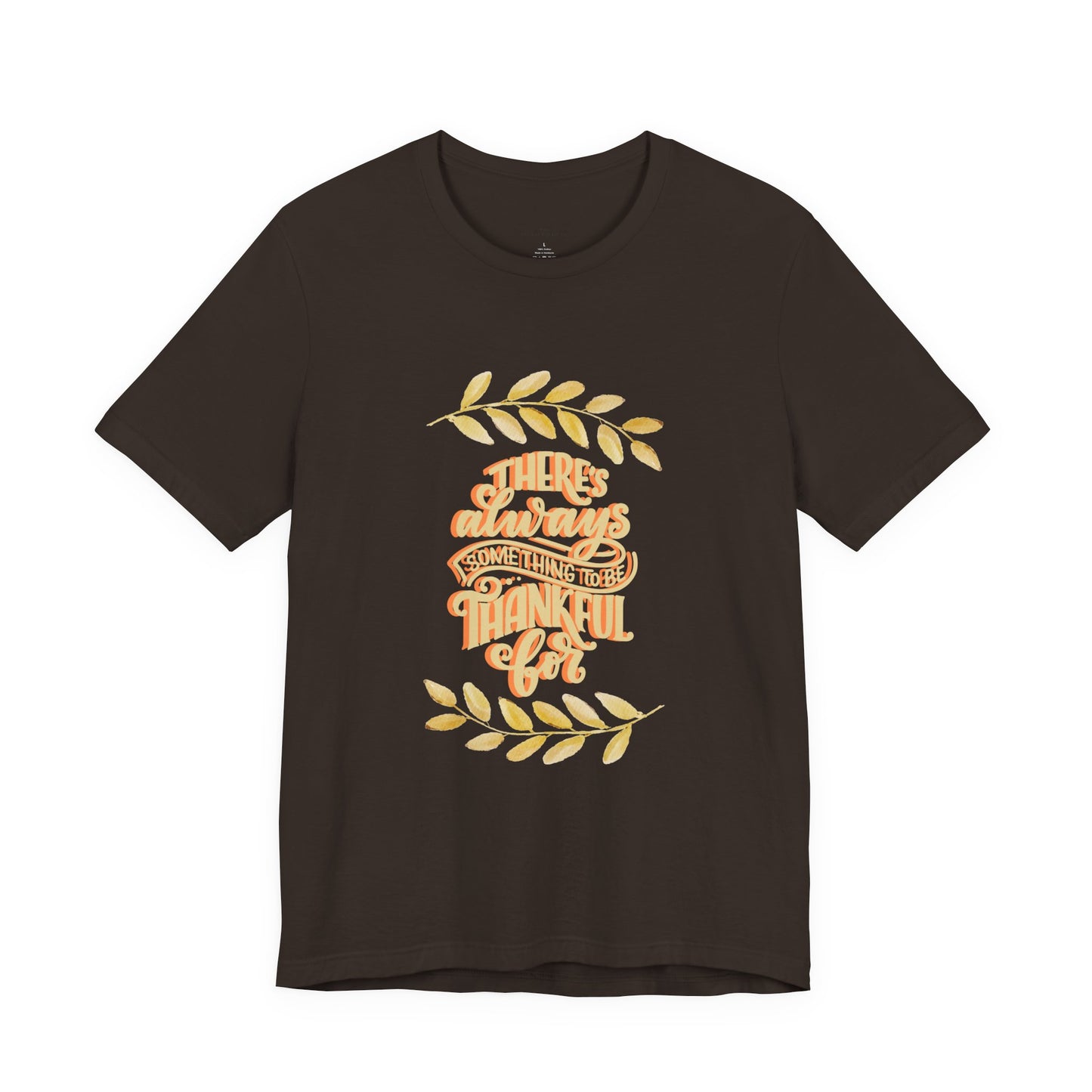 Grateful Spirit Tee, Unisex Jersey T-Shirt for Thankfulness, Perfect for Casual Wear, Gifts, and Thanksgiving Celebrations
