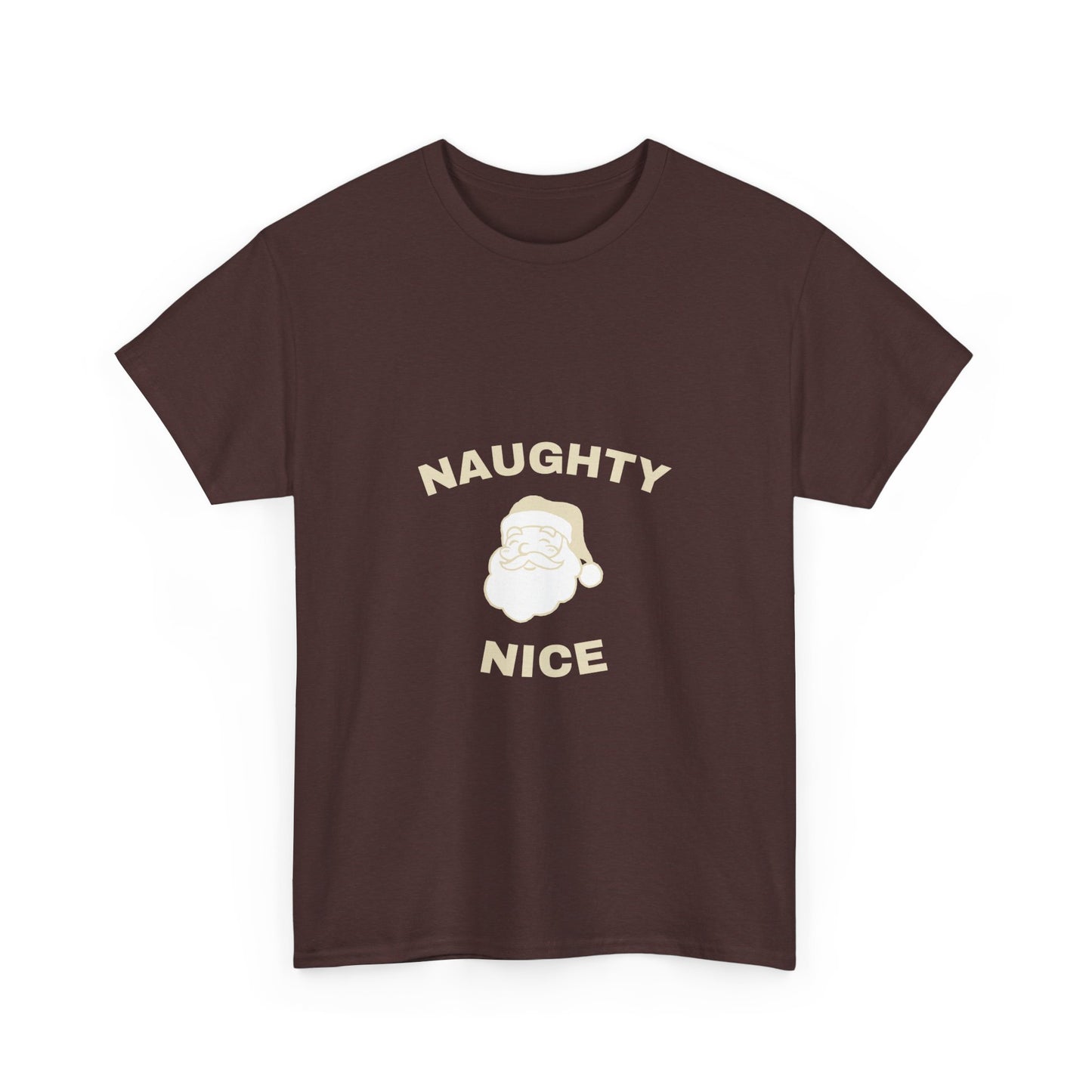 Naughty or Nice Holiday Tee | Unisex Cotton T-Shirt, Christmas Gift, Humor Top, Festive Apparel, Winter Wardrobe